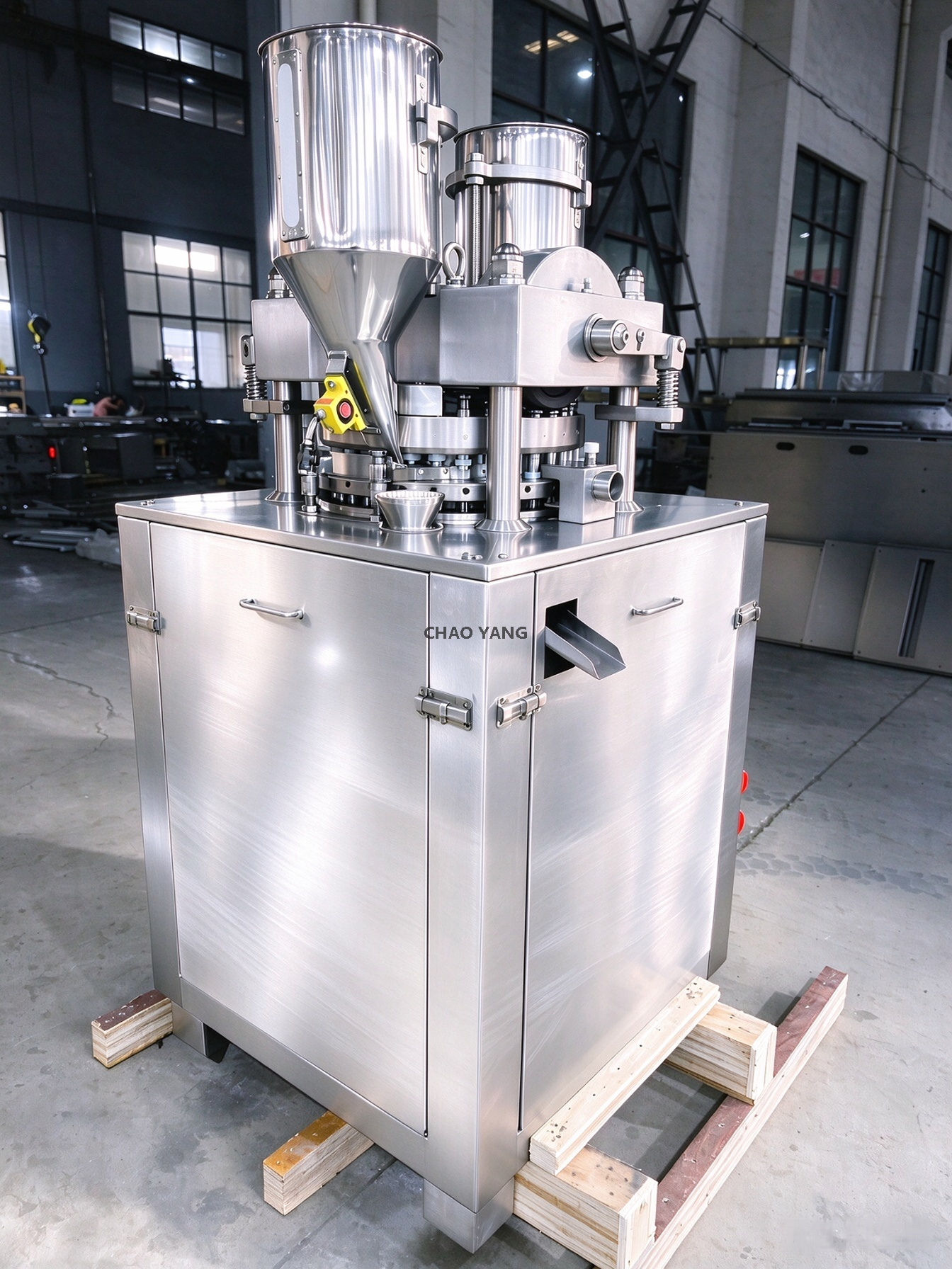 CY-31D Machine de formage de bonbons comprimés rotatifs entièrement automatiques, équipement de fabrication de bonbons durs au lait